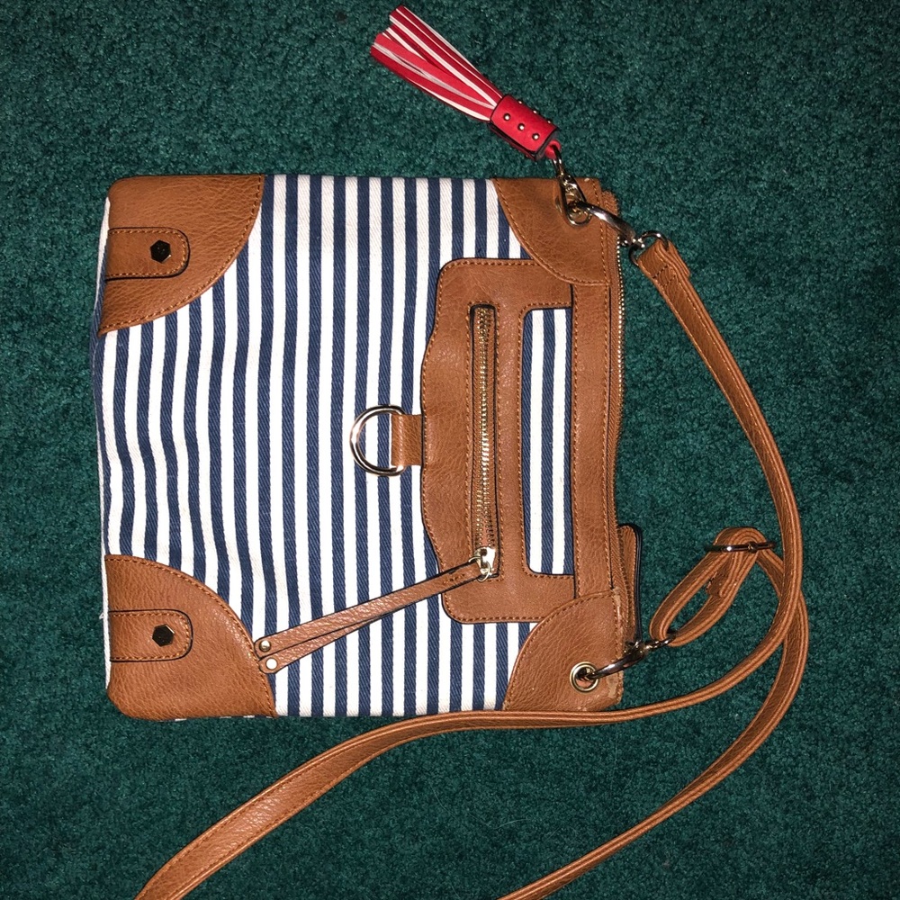 Striped Aldo crossbody